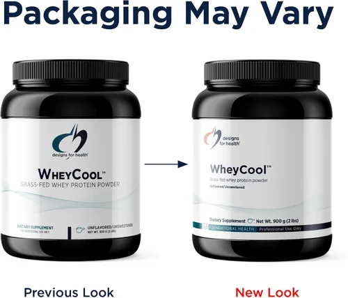 Miniatura 4 de Designs for Health WheyCool - Suplemento de proteína de suero de leche alimentada con pasto con 0.76 onzas de proteína, puede apoyar a atletas