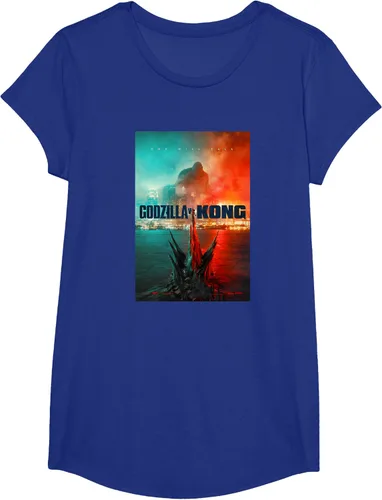 Miniatura 16 de Godzilla vs Kong - Camiseta oficial con póster, Negro