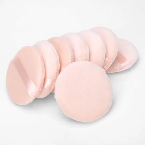 Miniatura 5 de 8 almohadillas de polvo de algodón suave para maquillaje, para polvo, suelto, prensado y corporal (2.36 pulgadas)
