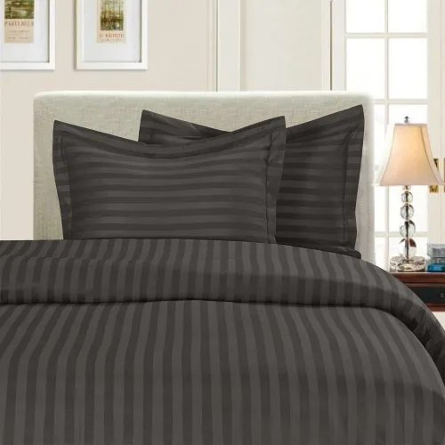 Miniatura 7 de ELEGANT COMFORT ® juego de sábanas de seda suave egipcia antiarruga y que no destiñe, de calidad de lujo de 1500 hilos, de 4 piezas, con bolsillo