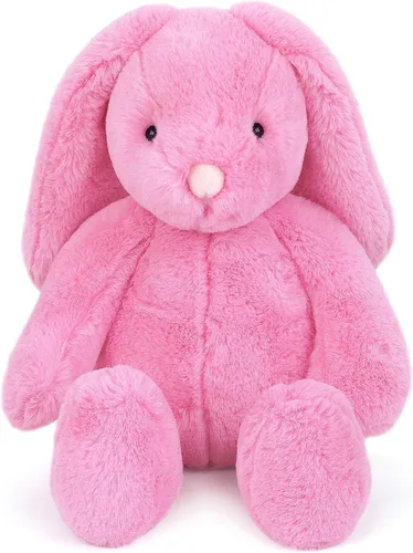 Miniatura 15 de MON AMI Sterling Bunny - Conejo de peluche de 13 pulgadas para niños y niñas, juguete de peluche suave, compañero para acurrucarse, decoración