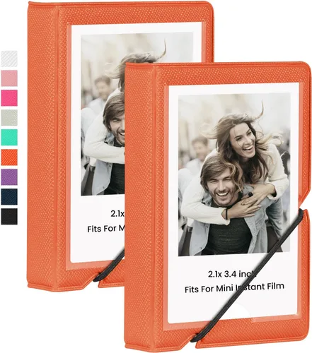 Miniatura 22 de Álbum de fotos mini Lifting con 28 bolsillos para fotos de 2x3 pulgadas, compatible con Fujifilm Instax Mini 7s 8 9 11 25 26 40 50s 90 Evo Z2300
