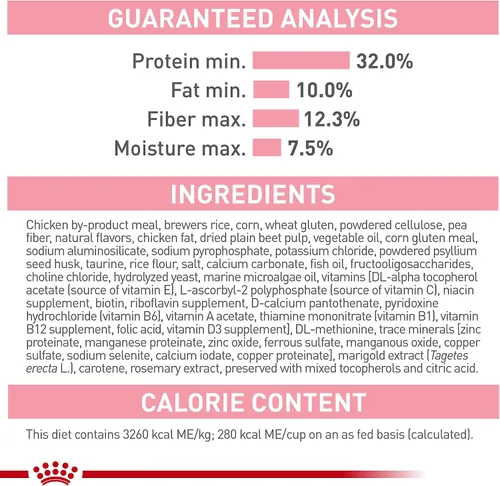 Miniatura 8 de Royal Canin Feline Health Nutrition Alimento Seco para Gatitos Esterilizados/Castrados, Bolsa de 2.5 libras