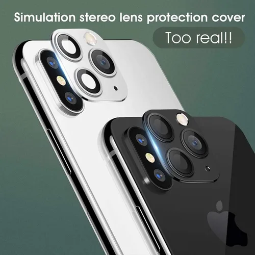 Miniatura 2 de Adhesivo para lente de iPhone XR/X Convert to iPhone 11/11 Pro/11 Pro Max, protector de lente de cámara para iPhone XR/X/XS/XS Max, cubierta