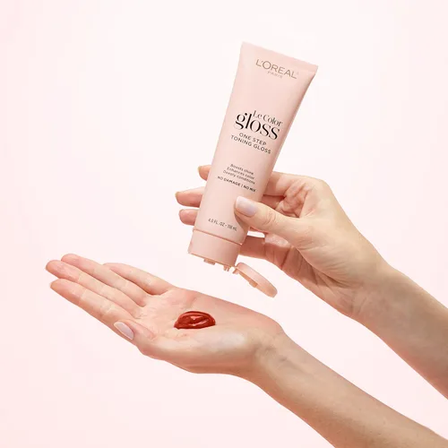 Miniatura 5 de L'Oréal Paris Le Color One Step - Brillo tonificante para el cabello, color caoba, 4 onzas