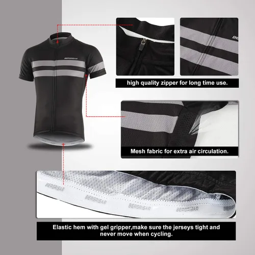 Miniatura 3 de BERGRISAR Maillots de ciclismo de manga corta para hombre