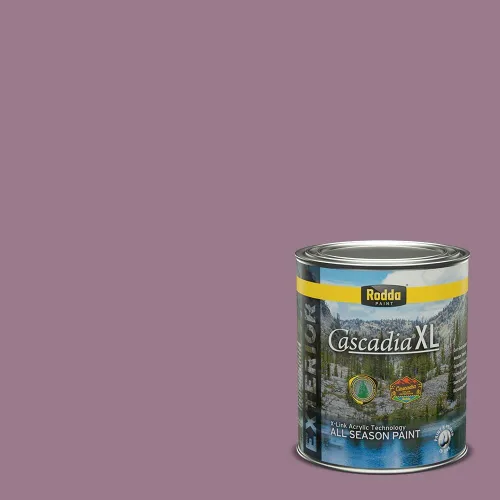 Miniatura 51 de Rodda Paint CASCADIA XL Pintura e imprimación satinada exterior en uno, cuarto de galón, Aquafir