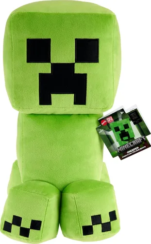 Miniatura 12 de Mattel Minecraft - Muñecos de peluche blandos de personajes básicos, juguetes coleccionables inspirados en videojuegos para niños y fanáticos a
