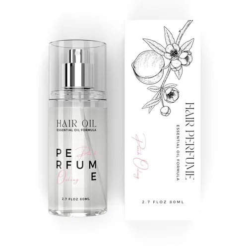 Miniatura 9 de Aceite de Perfume Capilar para Mujeres (Lirio Sándalo), Spray de Protección Térmica de Aceite de Argán para Cuidado del Cabello Seco, Dañado