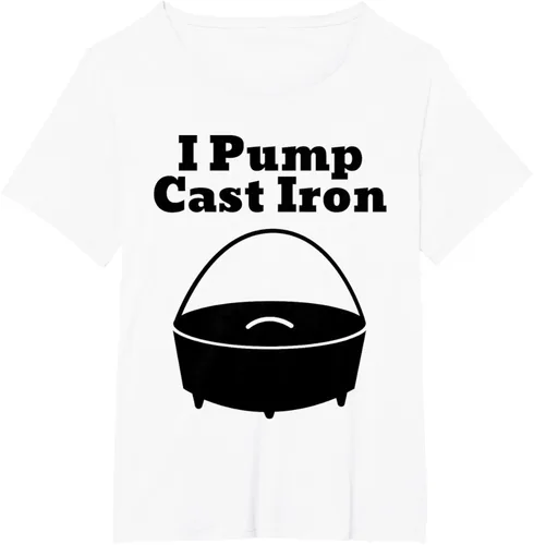 Miniatura 99 de I Pump - Camiseta de hierro fundido para cocinar al horno holandés