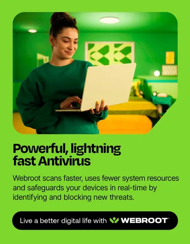 Miniatura 2 de Webroot Software antivirus 2023 3 dispositivos 2 años de descarga para PC/Mac