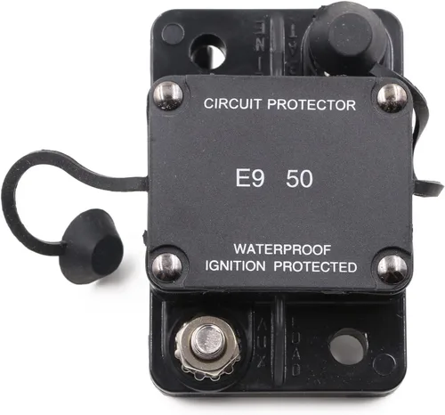 Miniatura 11 de E69 Interruptor de circuito de 10 A T3 con restablecimiento manual Mini de montaje en superficie IP66 Interruptor conmutable de 10 A