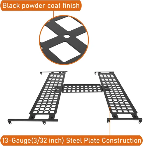 Miniatura 6 de Hooke Road Bronco - Kit de panel de almacenamiento superior MOLLE para accesorios de 4 puertas Ford Bronco 2021-2026