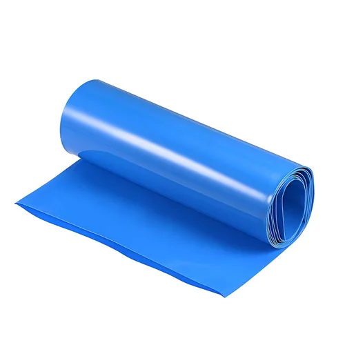 Miniatura 6 de MECCANIXITY Tubo termorretráctil de PVC de envoltura de batería 5.000 in de diámetro 7.874 in plano 4.9 ft buen aislamiento claro para paquete
