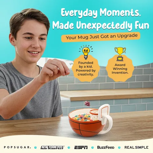 Miniatura 2 de MAX'IS Creations La Taza con Aro Tazas de Baloncesto Tazas de Café Novedosas Taza de Chocolate Caliente Entrenador Deportes Regalos de Baloncesto