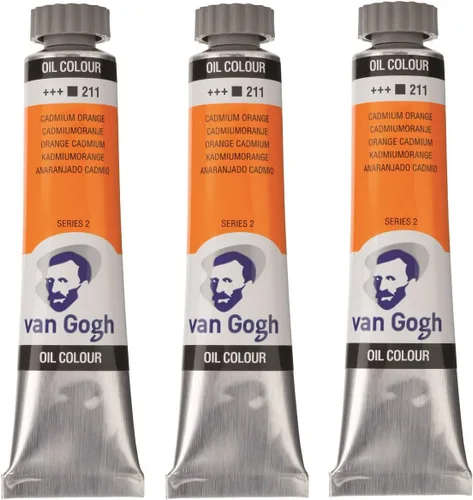 Miniatura 8 de Tarens T0204-313-3 Van Gogh Azorred Deep Oil Paint, Set of 3, 0.7 fl oz (20 ml)