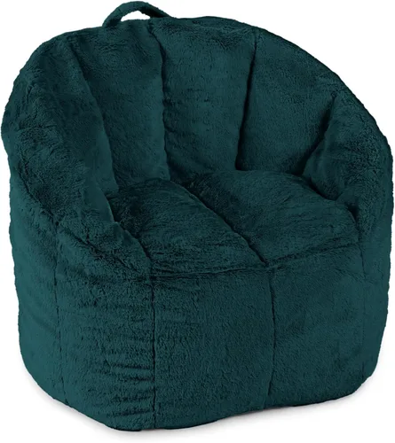 Miniatura 28 de Big Joe Milano - Silla de Puf con Cuero Montana Negro Vibe