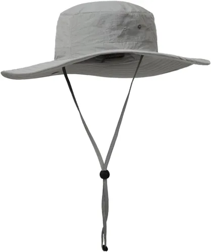 Miniatura 7 de Surblue Sombrero de sol de pesca de ala ancha para hombres y mujeres, protección solar a caqui