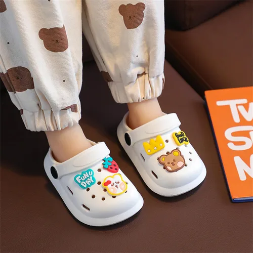 Miniatura 5 de Zuecos para niños y niñas, zapatos de jardín, sandalias clásicas de dibujos animados, sandalias de playa, zapatos de agua, pantuflas de verano