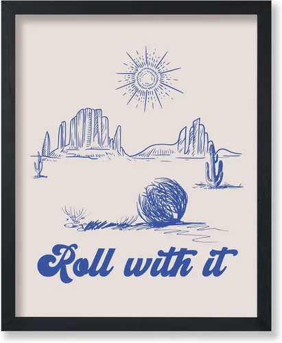 Miniatura 50 de Poster Master Póster de You've Yeed Your Last Haw, estampado retro de vaquero azul, arte occidental, arte moderno, arte del salvaje oeste, regalo