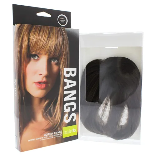 Miniatura 5 de Hairdo Clip De Flecos Modernos En Bang, R2 Ébano