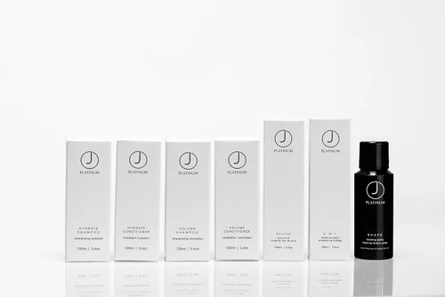 Miniatura 3 de J Beverly Hills Acondicionador hidrato platino con vitamina B5 para prevenir la pérdida de cabello, (3.4 onzas, 12 onzas, 32 onzas)