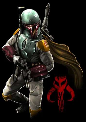 Miniatura 2 de STAR WARS Men's Mandalorian Warrior T-Shirt