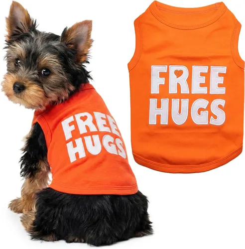 Miniatura 16 de Parisian Pet - Camiseta bordada para perros y gatos, con texto en inglés Sexy and I Know It, XS Sexy y lo sé