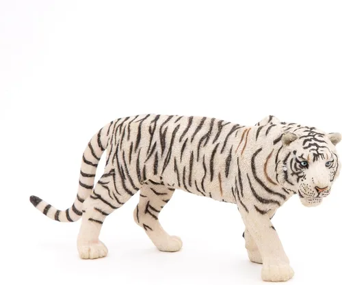 Miniatura 6 de Papo -Pintado a mano - Figura -Wild Animal Kingdom - Tigre blanco -50045 -Coleccionable - para niños - Adecuado para niños y niñas- a partir de 3