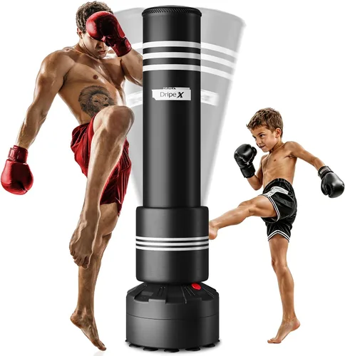 Miniatura 11 de Dripex Free Standing Punching Bag for Adults, 70'' Boxing Bag with Stand