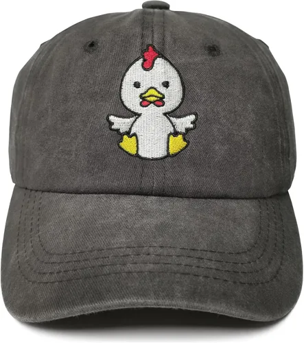 Miniatura 26 de Gorras de béisbol bordadas con animales para niño y niña