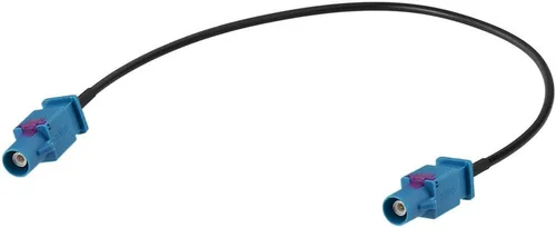 Bingfu Fakra Z macho a macho cable adaptador de antena de coche 11.8 in 12 pulgadas para coche estéreo Android unidad principal navegación GPS FM AM