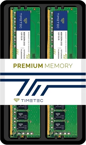 Miniatura 8 de Timetec Kit de 16 GB (2 x 8 GB) DDR4 2133MHz (PC4-2133P) PC4-17000 UDIMM RAM de escritorio - 288 pines 1.2V CL15 sin búfer DIMM actualización
