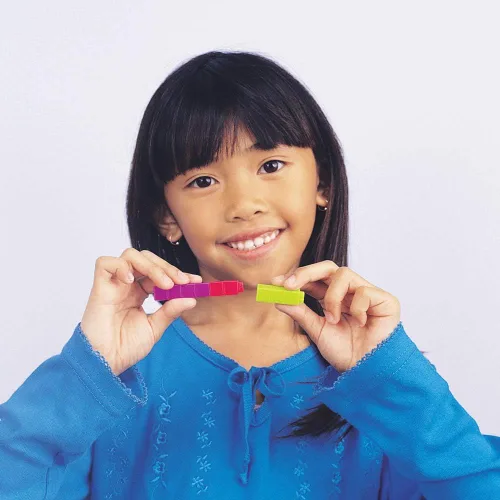 Miniatura 3 de Learning Resources Juego de varillas Connecting Cuisenaire para grupos pequeños, manipuladores matemáticos para la escuela, juguetes educativos