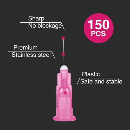 Miniatura 3 de TENKAIWICK Paquete de 150 agujas de calibre 29 de 1/2 pulgada, agujas estériles desechables para inyección Luer Lock, accesorios de laboratorio