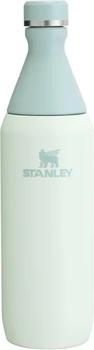 Miniatura 18 de Stanley All Day - Botella delgada de 20 onzas, tapa giratoria con sello a prueba de fugas, diseño delgado para viajes y gimnasio, acero inoxidable