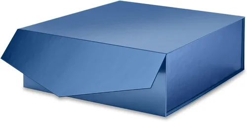 Miniatura 27 de Caja de regalo extragrande con tapas, de 17 x 14.5 x 5.5 pulgadas, caja de propuesta de padrino de boda negra con cierre magnético para todas