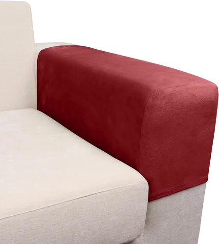 Miniatura 59 de Funda para Sofá de Terciopelo Elástico Funda de Cojín de Sofá 1 Pieza - Funda Deslizable Elástica Lavable para Asiento o Respaldo, Fundas de Asiento