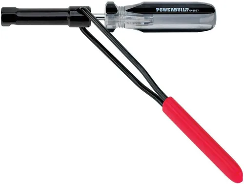 Miniatura 7 de Powerbuilt herramienta de ajuste de válvula de tuerca de 12 mm y 7-1/2 pulgadas, perno de ajuste de válvula ranurada, para motores de vehículos
