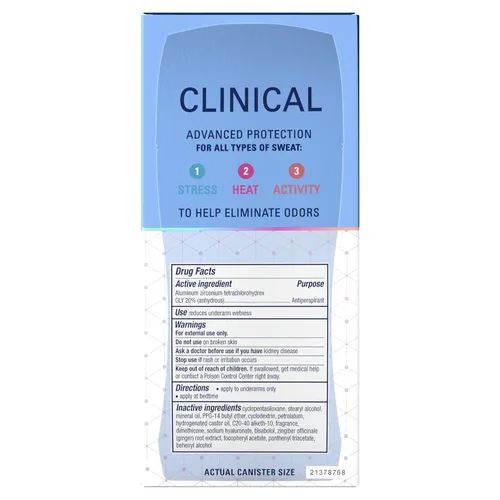Miniatura 11 de Secret Clinical Strength, barra antitranspirante/desodorante invisible para mujer