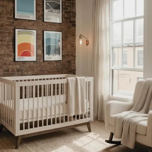 Miniatura 11 de dadada Baby Soho - Cuna convertible de madera 3 en 1 para cama infantil, fabricada en Italia, certificado GREENGUARD Gold, acabado seguro