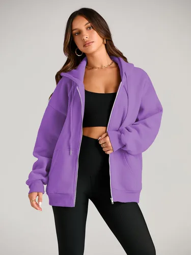 Miniatura 3 de EFAN lindas sudaderas con capucha para chica adolescente, chaqueta extragrande para el otoño, informales estilo año 2000 (Y2K), con cordón