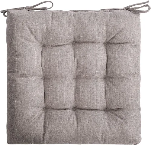 Miniatura 2 de SQUARE MOON Paquete de 4 cojines para silla, cojines de asiento, almohadillas para silla, tapete para silla de interior y exterior, sillas de Beige