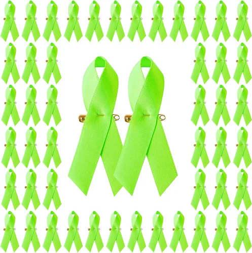 Miniatura 11 de Alfileres de satén de concienciación de la cinta de la concienciación del cáncer con el pasador de seguridad Periwinkle