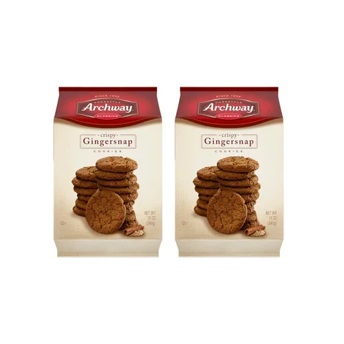 Miniatura 12 de Archway Galletas, galletas crujientes de jengibre, 12 onzas