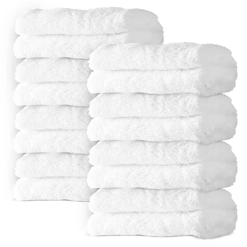 Miniatura 19 de Paquete de 8 pañitos grandes para bebés, de 20 por 10 pulgadas, son ultra absorbentes, se pueden lavar a mano, ideales para recién nacidos, toalla