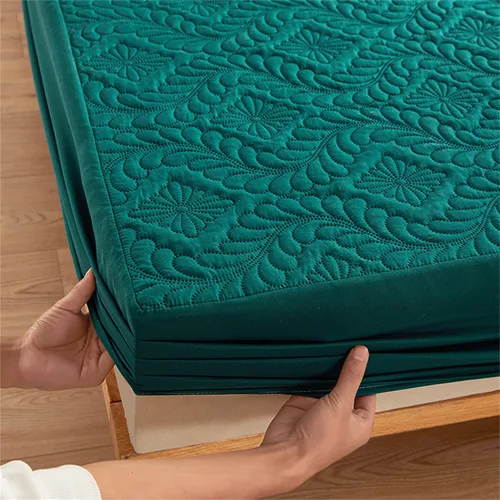 Miniatura 4 de Protector de colchón impermeable, transpirable, suave, para colchón de 6 a 18 pulgadas, funda de colchón lavable sin ruido para dormitorio, hotel