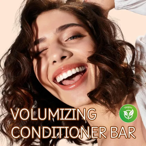 Miniatura 5 de Muun Barra acondicionador de coco (paquete de 2) – Rica nutritiva y voluminizadora – Barra de jabón sólida hidratante y fortalecedora del cabello