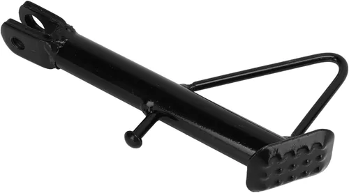 Miniatura 8 de VBESTLIFE Soporte lateral para motocicleta, soporte lateral de acero inoxidable antideslizante para estacionamiento, estructura estable triangular