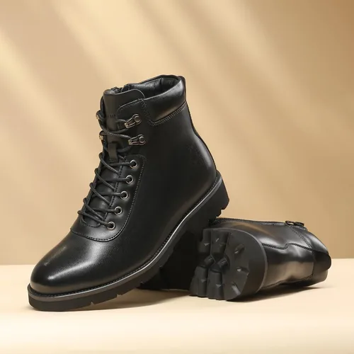Miniatura 6 de Bruno Marc Botas de motocicleta para hombre, botas de vestir Oxford 2.0